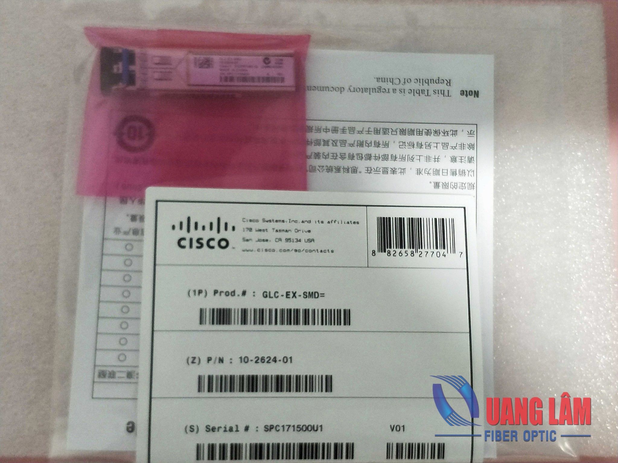 Module quang GLC-EX-SMD Cisco SFP