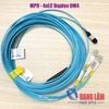 Dây nhảy quang MM OM4 MPO-LC 08FO - 4 Port LC Duplex