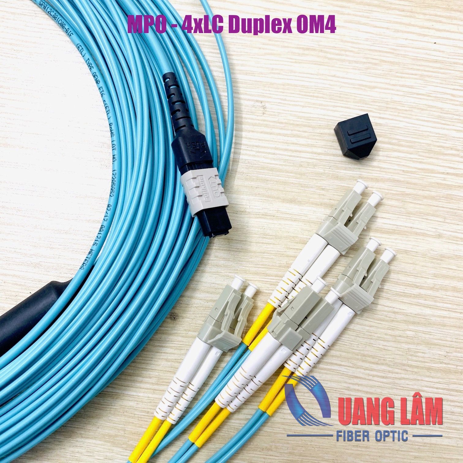Dây nhảy quang MM OM4 MPO-LC 08FO - 4 Port LC Duplex – Công ty TNHH ...