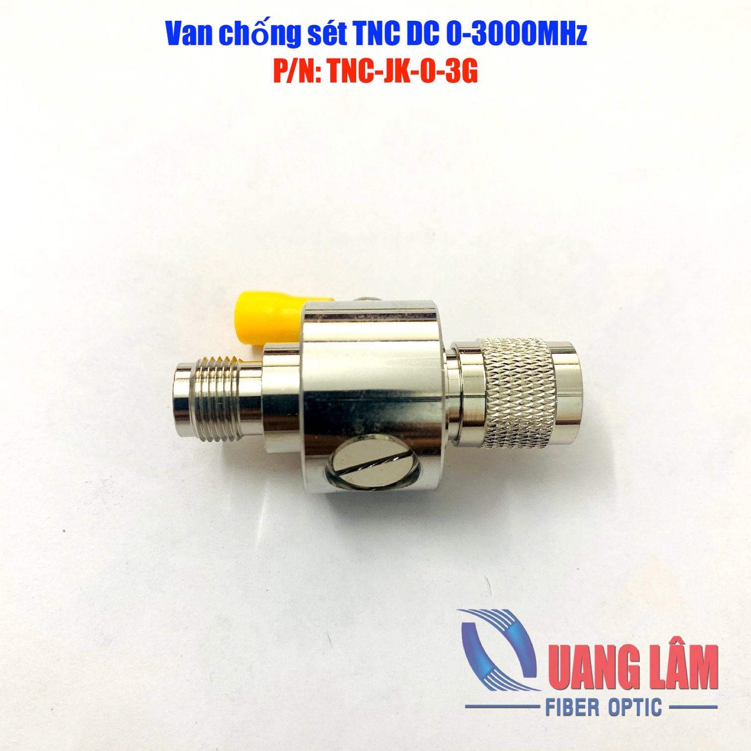 Van chống sét TNC Male-Female 0-3GHz (P/N: TNC-JK 0-3G)