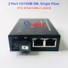 Bộ chuyển đổi quang điện 2 Port RJ45 10/100M sang quang, 1 sợi quang, WT-8110SB-12-20A/B