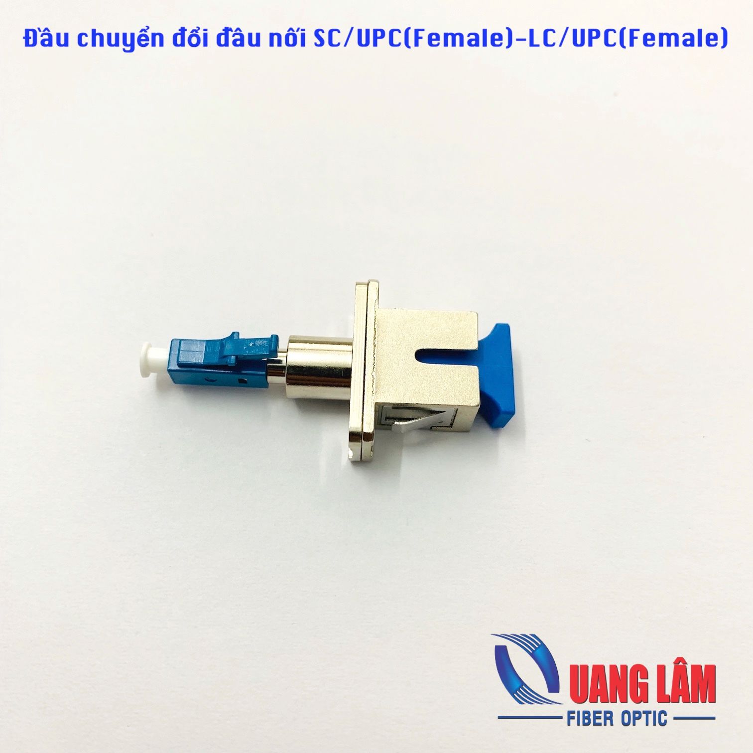 Đầu chuyển đổi đầu nối SC/UPC(Female)-LC/UPC(Male) Singlemode, Simplex ...