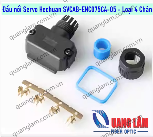 Đầu nối Servo motor Hechuan 4P/7P SVCAB-ENC075CA-05 PWR010CB