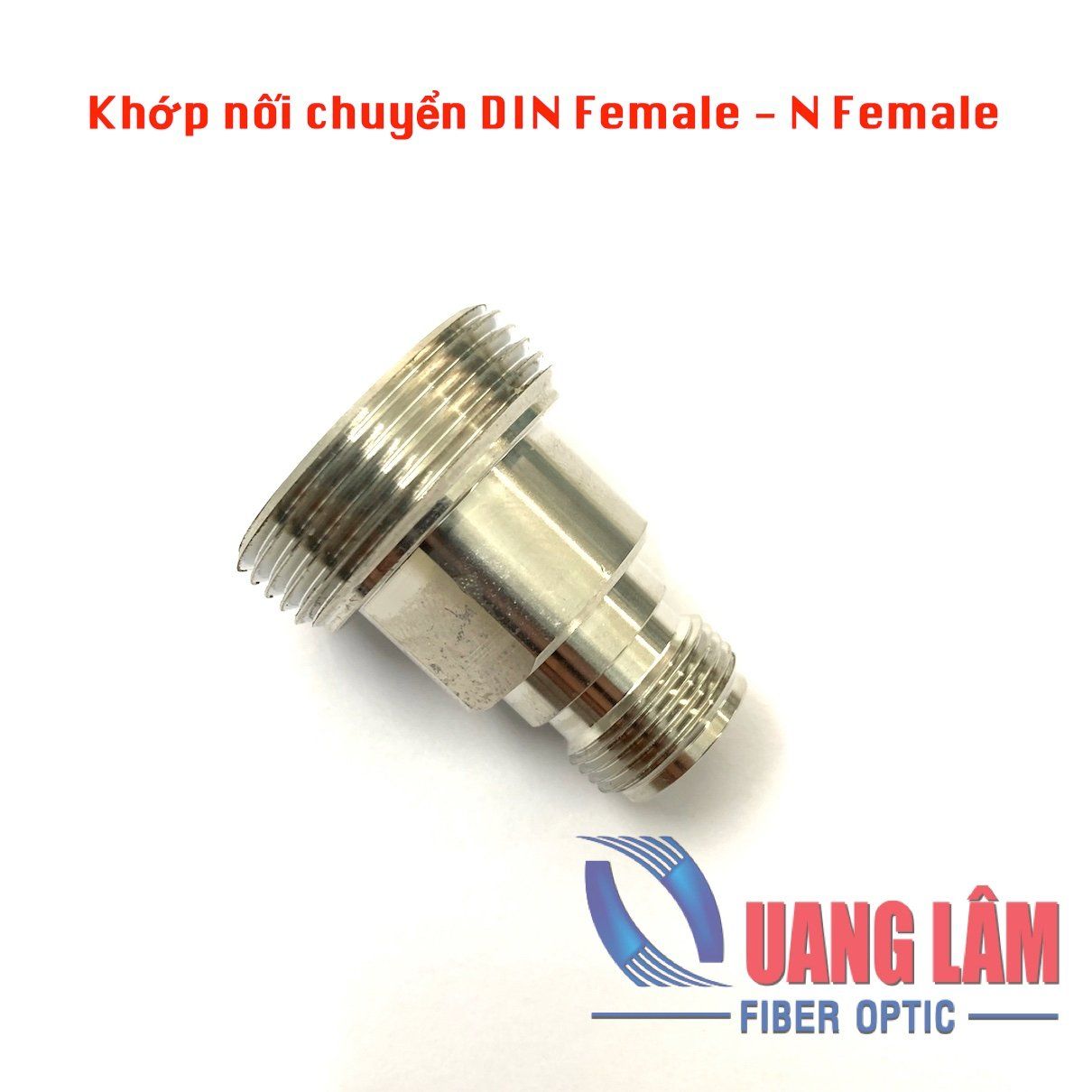 Khớp nối chuyển DIN Female sang N Female (Adapter DINF-NF KK)