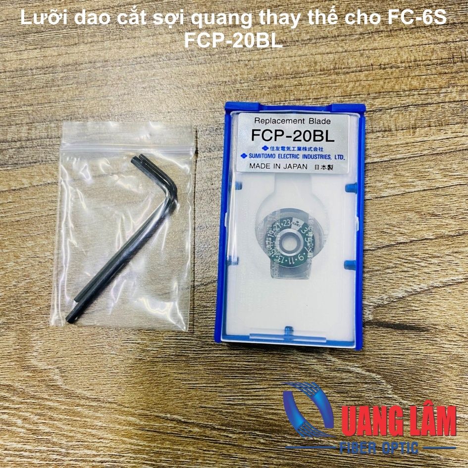 Lưỡi dao cắt sợi quang thay thế cho FC-6S FCP-20BL