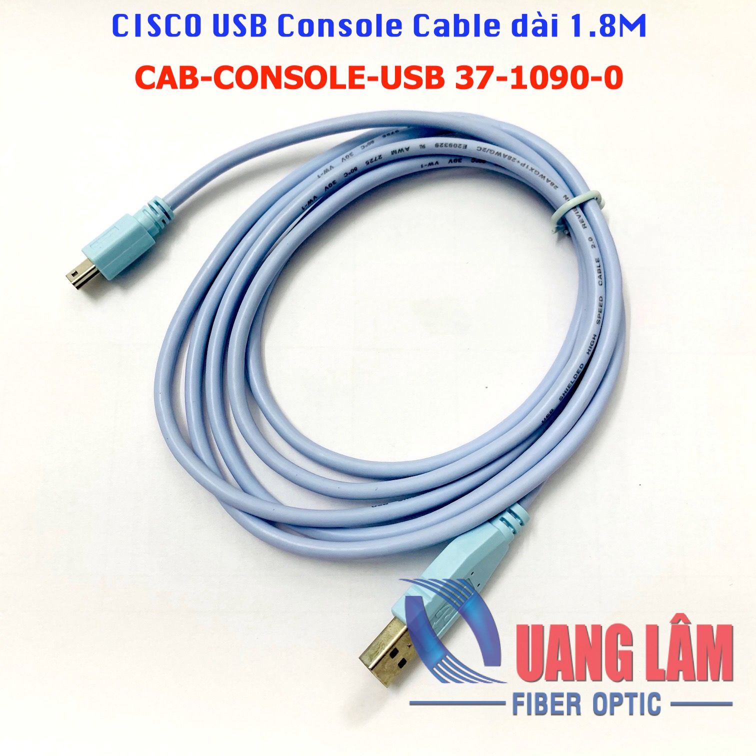 Cisco USB Console Cable dài 1.8M CAB-CONSOLE-USB 37-1090-0