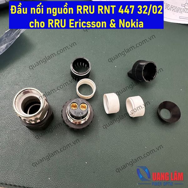 Đầu nối nguồn RRU RNT 447 32/02 cho RRU Ericsson & Nokia RRUS 32B3,RRU ...