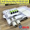 Hộp ODF nhựa Outdoor OTB-0208I 08FO SC/APC SC/UPC (Bao gồm Adpater SC/APC+Ống co nhiệt+Dây hàn quang+Khóa đai Inox)