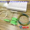 Bộ chia quang PLC 1x4 SC/APC dài 1M (Mini PLC Splitter)