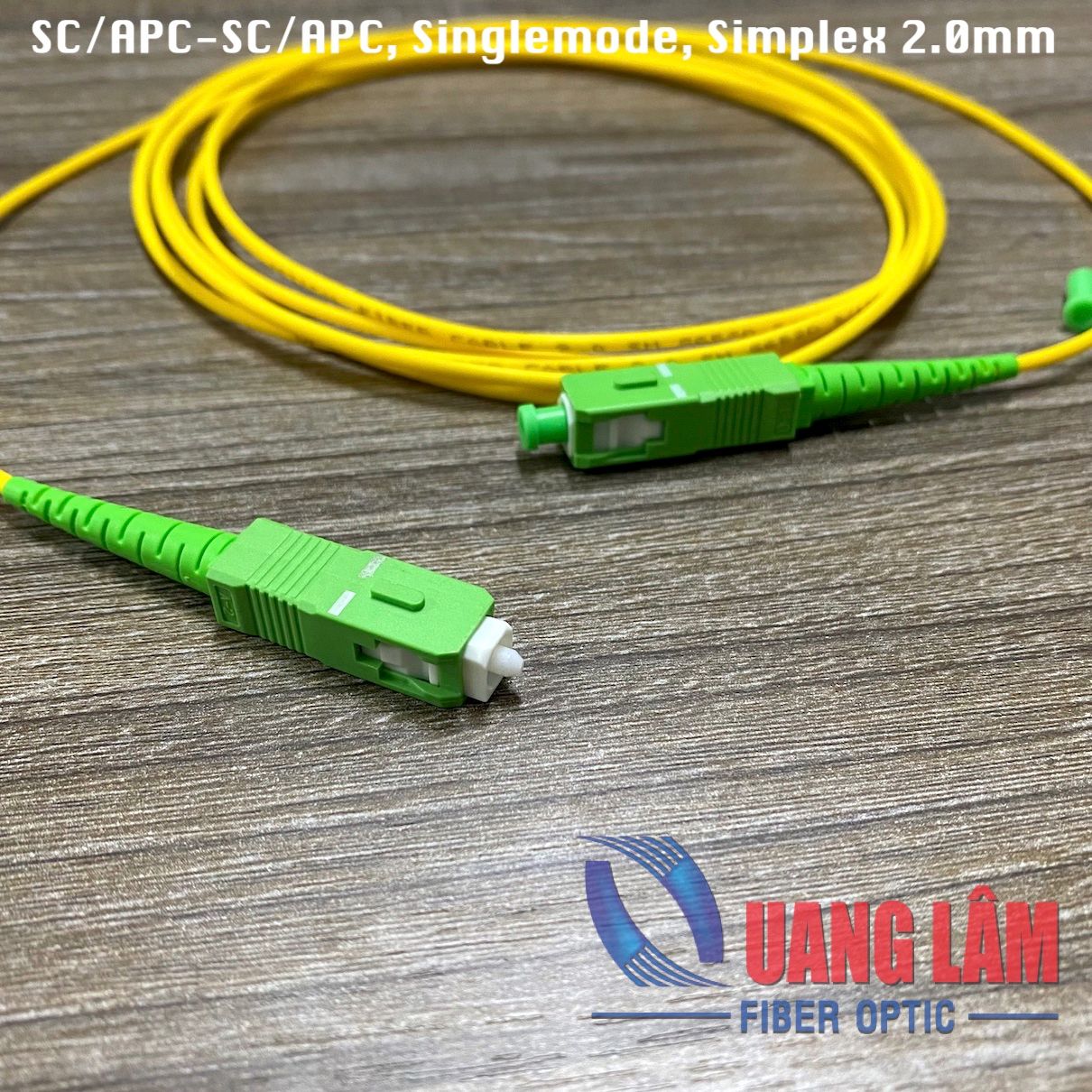 Dây nhảy quang Singlemode SC/APC-SC/APC, phi 2.0mm, Simplex – Công ty ...