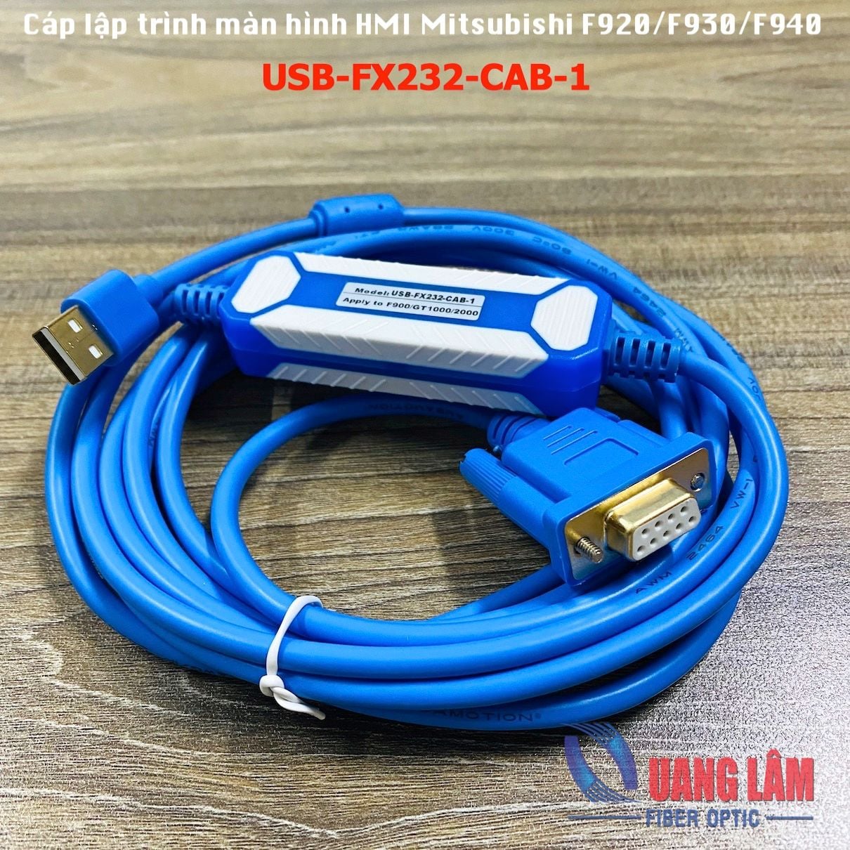 New USB FX232 CAB 1 USB FX Programming Cable For Mitsubishi F940/930