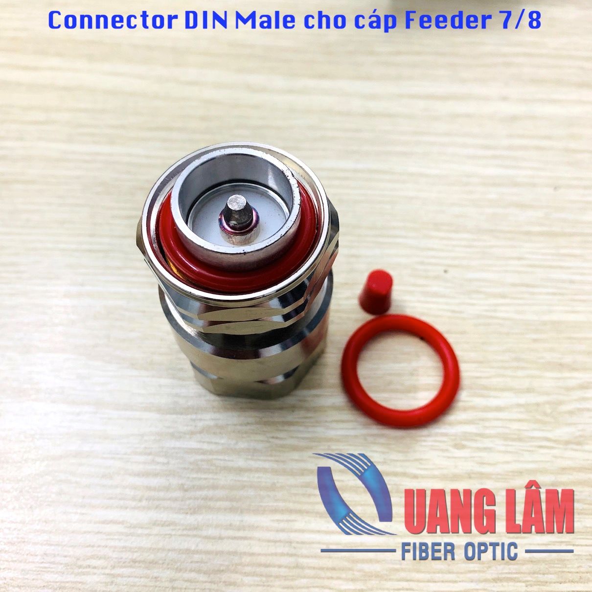 Connector DIN 7/16 Male cho cáp Feeder 7/8
