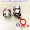 Connector DIN Male cho cáp Feeder 7/8