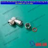 Connector Mini DIN 4310 Male 4.3-10 góc vuông cho cáp Feeder 1/2 (Cáp cứng) 50-12 P/N: 4310MA-1/2