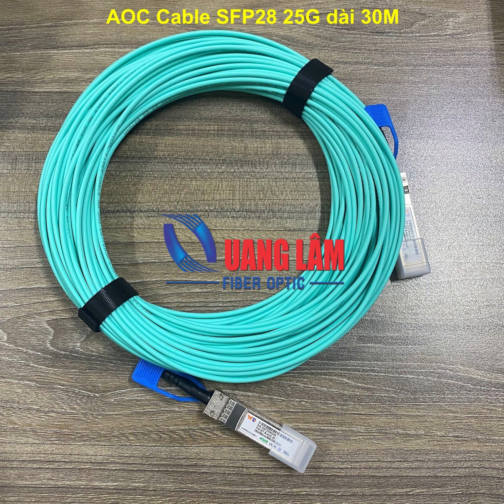 Cable AOC SFP28 to SFP28 25G dài 30M