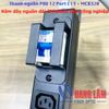 Thanh nguồn PDU 12 Port C13 - MCB32A - Kèm dây nguồn dài 2M gắn phích cắm công nghiệp