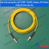 Dây nhảy quang đơn mốt ST/UPC-ST/UPC, Simplex, Phi 3.0mm. Chiều dài theo yêu cầu