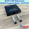 10G SFP+ to SFP+ Fiber to Fiber Media Converter – 10G OEO 3R Transparent Repeater WT-FTF-SFP+