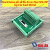 Board Terminal kết nối đầu Driver 20pin SM-20P SCSI-20P - Lắp trên thanh DIN