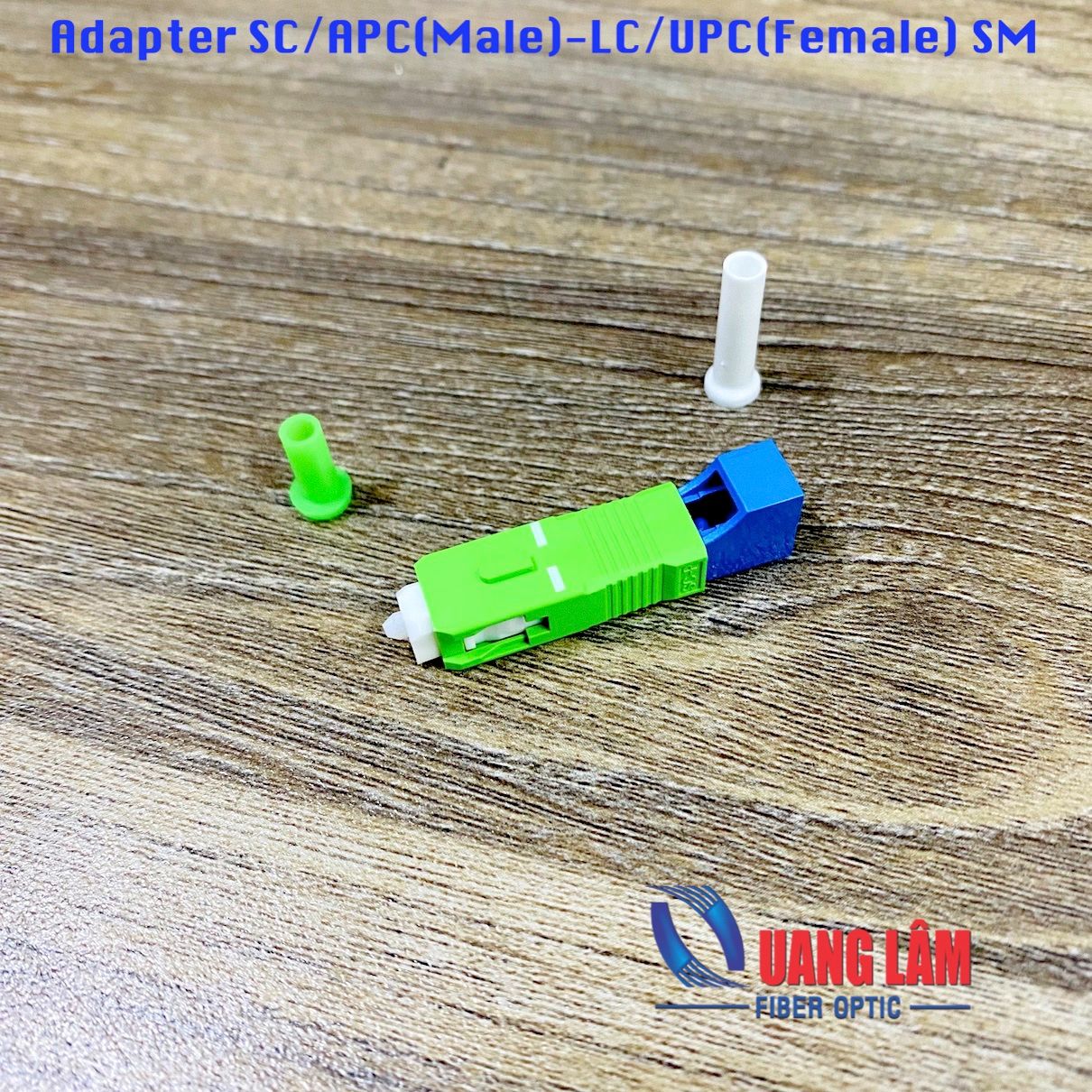 Đầu chuyển đổi đầu nối SC/APC(Male)-LC/UPC(Female) Singlemode, Simplex ...