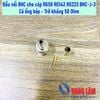 Đầu nối BNC BNC-J-3 cho cáp 50-3 RG58 RG142 RG223 RG400 - Có ống bóp - Trở kháng 50 Ohm