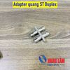 Adatapter quang ST Duplex - Đầu tròn gài Bằng kim loại