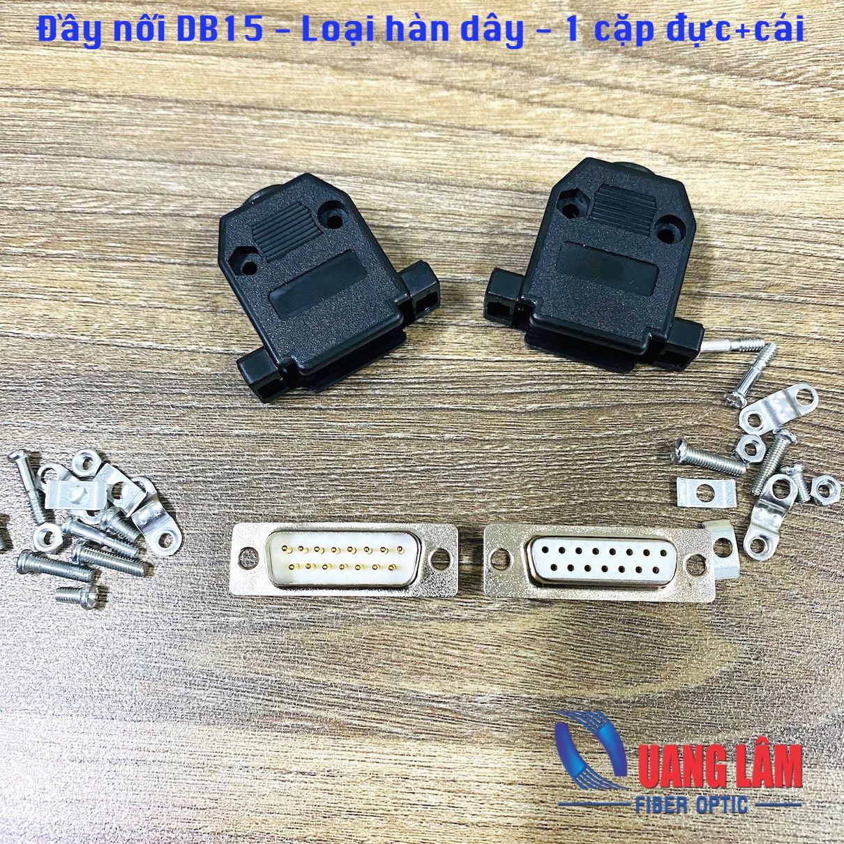 Đầu Nối Db15 Loại Hàn Dây Đức Cái Công Ty Tnhh Công Nghệ Quang Lâm