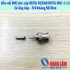 Đầu nối dây BNC đực male connector BNC-J-1.5 dành cho cáp RG316 RG316D RG174