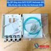 Hộp ODF bằng nhựa 04FO SC/UPC Multimode OM3 (Đầy đủ phụ kiện và Dây hàn Multimode OM3)