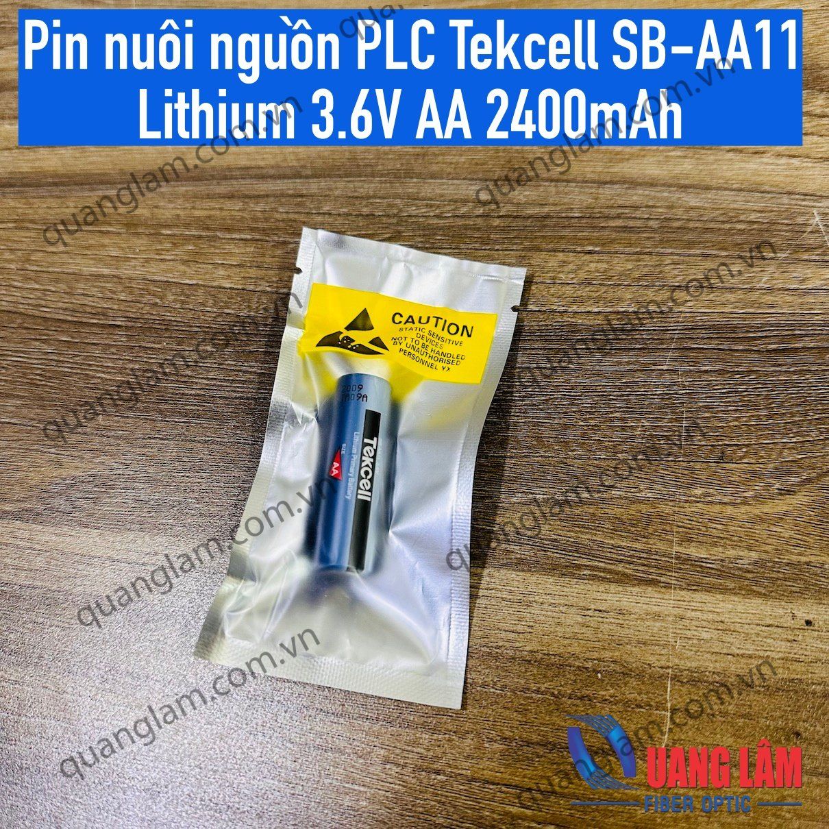 Pin nuôi nguồn PLC Tekcell SB-AA11 lithium 3.6V AA 2400mAh