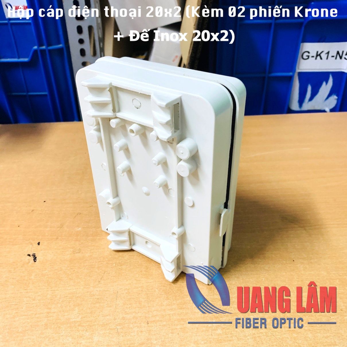 Hộp cáp điện thoại 20 đôi gắn phiến Krone IDF 20x2 – Công ty TNHH Công ...