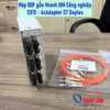 Hộp ODF gắn thanh DIN chuẩn công nghiệp 12FO ST Multimode (Đầy đủ phụ kiện)