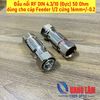 Đầu nối RF Mini DIN 4310 4.3-10 (Đực) 50 Ohm dùng cho cáp Feeder 1/2 cứng Mini DIN 4310M-1/2