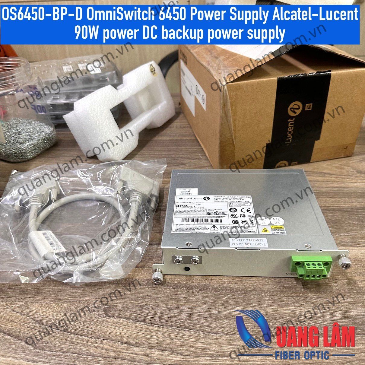 OS6450-BP-D OmniSwitch 6450 Power Supply Alcatel-Lucent