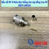 Đầu nối RF 50 Ohm N male đực thẳng nối cáp đồng trục RG59 LMR240