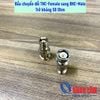Đầu chuyển đổi RF TNC-Female (Cái) sang BNC-Male (BNC Đực) - Trở kháng 50 Ohm