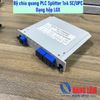 Bộ chia quang PLC Splitter 1x4 SC/UPC - Dạng hộp nhựa LGX