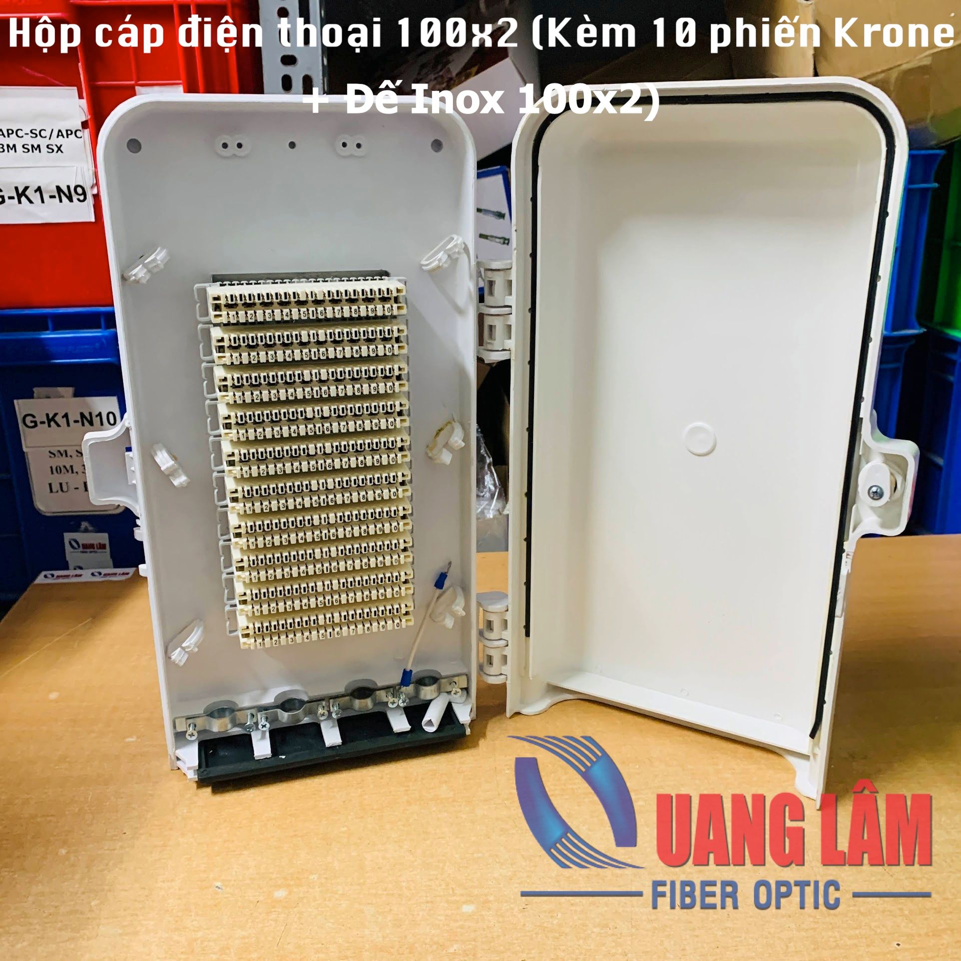 Hộp Cáp Điện Thoại 50 Đôi Gắn Phiến Krone IDF 100x2 – Công ty TNHH Công ...