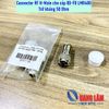 Connector N-Male đầu thẳng đuôi vặn cho cáp đồng trục 8D-FB (LMR-400)