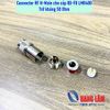 Connector N-Male đầu thẳng đuôi vặn cho cáp đồng trục 8D-FB (LMR-400)