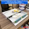 Hộp ODF gắn Rack khay trượt 48FO LC/UPC ( 24 Adapter LC/UPC SM Duplex, 02 Khay nối quang, 48 Ống co nhiệt 60mm, 48 Dây nối quang đơn mốt LC/UPC dài 1.5M phi 0.9mm)
