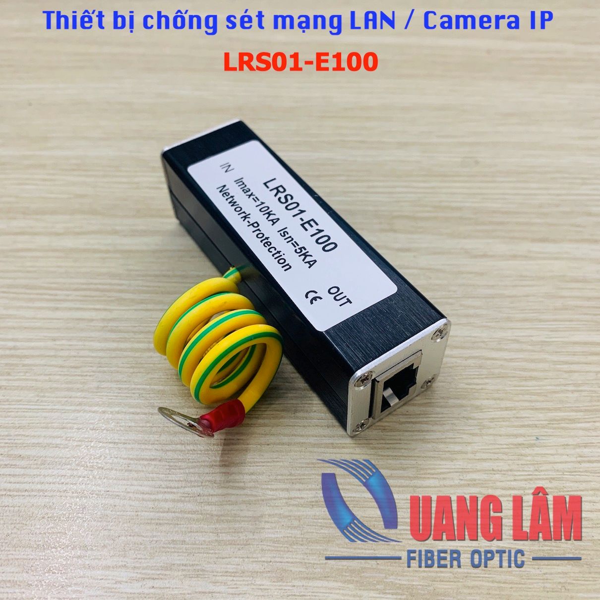 Thiết bị chống sét mạng LAN / Camera IP LRS01-E100