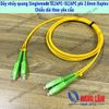 Dây nhảy quang Singlemode SC/APC-SC/APC phi 2.0mm, Duplex, chiều dài theo yêu cầu