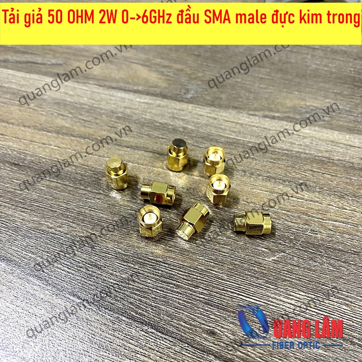 Tải giả 50 OHM 2W đầu SMA male đực kim (Terminal Load SMA Male)