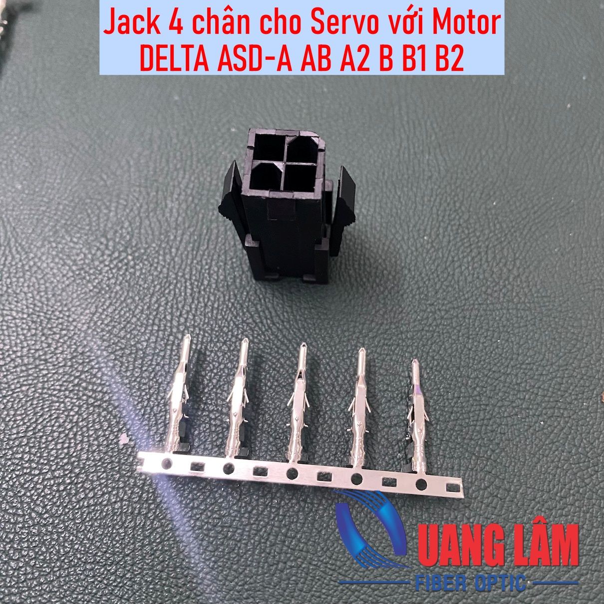 Jack 4 chân đầu Cái Cho Servo với Motor  DELTA ASD-A AB A2 B B1 B2