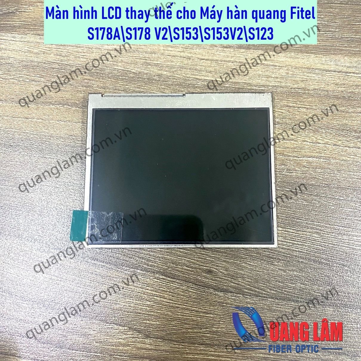 Màn hình LCD thay thế cho Máy hàn quang Fitel S178A\S178 V2\S153\S153V2\S123