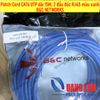 Patch Cord CAT6 UTP Dài 15M, 2 Đầu Đúc RJ45 Màu Xanh - B&C NETWORKS