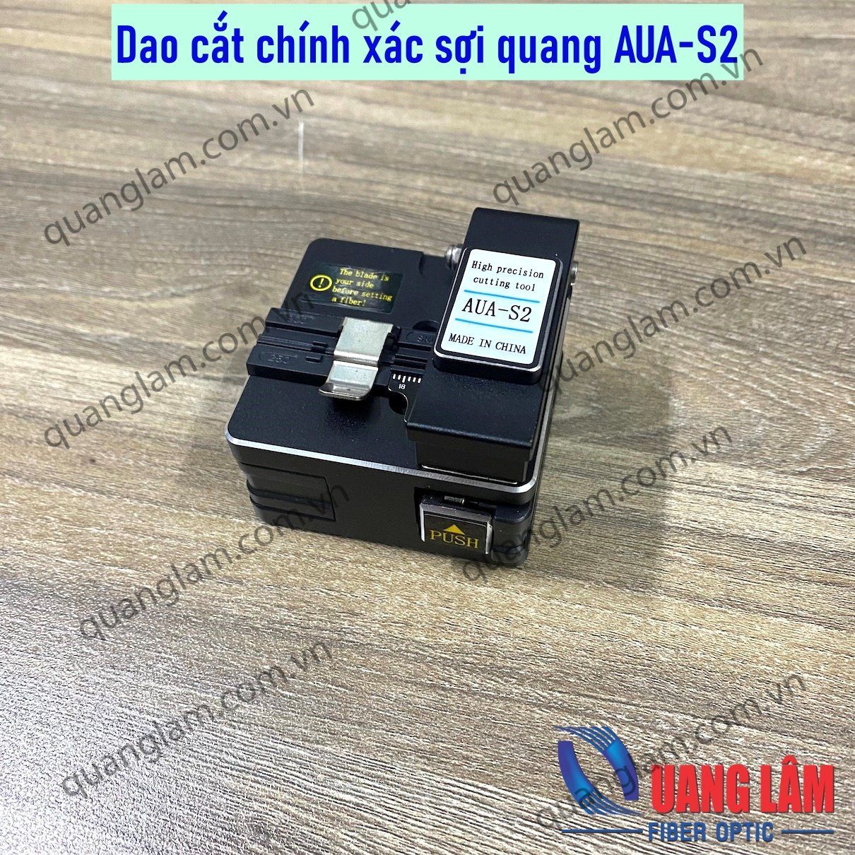 Dao cắt chính xác sợi quang AUA-S2