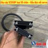 Dây cáp SCSI50P loại 50 chân - Đầu Đực nối servo