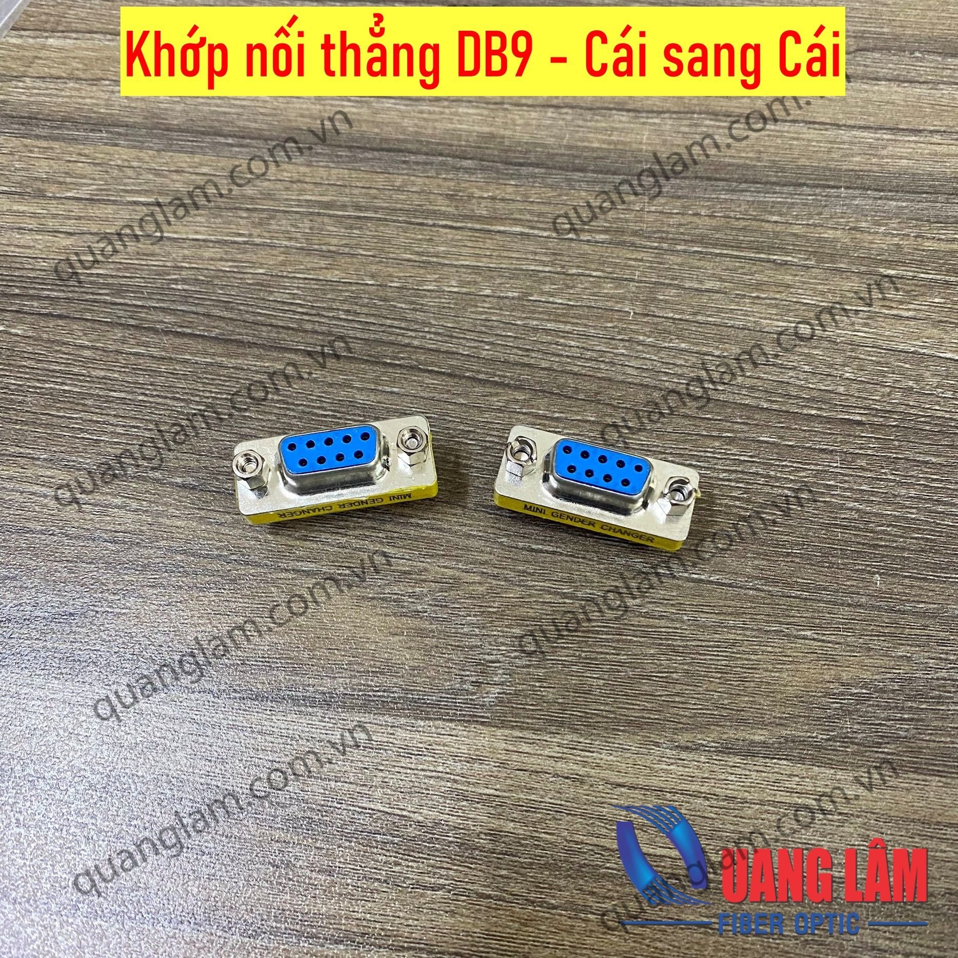 Đầu nối RS232 DB9 đấu thẳng Đực sang đực - Đực sang cái - Cái sang cái